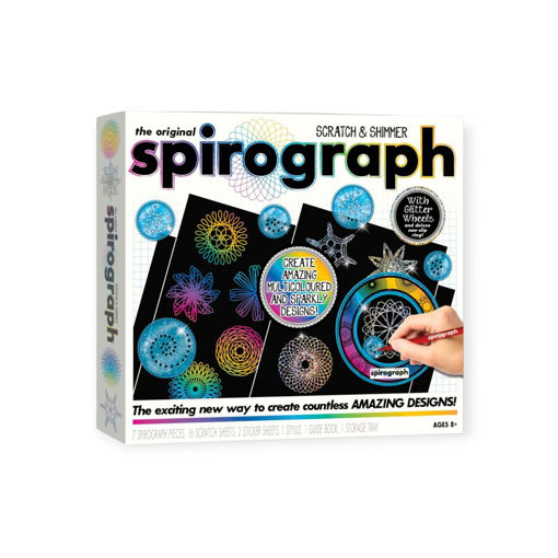 Picture of SPIROGRAPH SCRATCH & SHIMMER